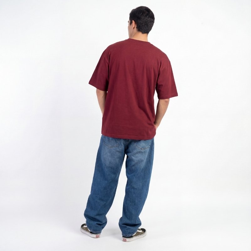 Tribal Fury – Oversized Tee – Beast Embroidered Drop