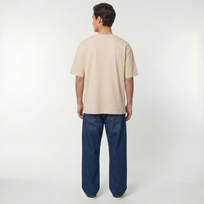 Mind & Heart Balance Oversized T-Shirt – Embroidered Drop