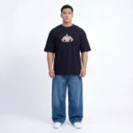 Alpha Flex Premium oversized Tee – Beast Embroidered Drop