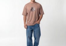 Regal Roar – Oversized Tee – Beast Embroidered Drop