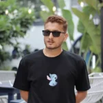 Lilo & Stitch Pattern – Oversized Tee – Beast Embroidered Drop