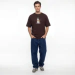 Snowman – Oversized Tee – Beast Embroidered Drop