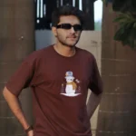 Snowman – Oversized Tee – Beast Embroidered Drop