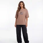 Lion Oversized Tee – Beast Embroidered Drop