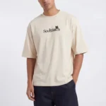 gwagon Back Pattern– Oversized Tee – Beast Embroidered Drop