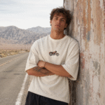 Roadster Ride Embroidered Oversized T-Shirt