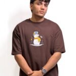 Snowman – Oversized Tee – Beast Embroidered Drop