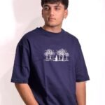 Tree Oversized Tee – Beast Embroidered Drop