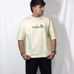 gwagon Back Pattern– Oversized Tee – Beast Embroidered Drop